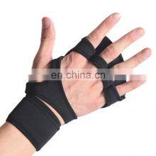 High Quality Fitness Weight Lifting Grip Gym Gloves For Workout Men Protection Palm Cross Training Gloves thumbnail-1