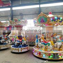 Theme Park Attractive Mini Carousel Cheap Carousel Merry go Round for Sale thumbnail-4