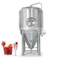 Industrial Kefir 3500l Fermentation Tank System Equipment Copper 60l 100l Conical Lab Fermenter 20 Litros Price