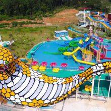 Outdoor Swimming Pool Water Slide Large Outdoor Slide Children's Water Park Water Village Entertainment and Amusement Facilities thumbnail-5