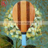 Frescobol Game Solid Wooden Beach Tennis Racket