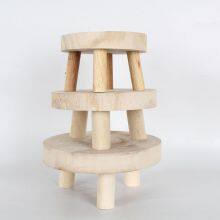 Paulownia Solid Wood Stool