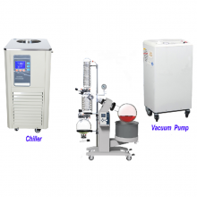 Rotary Evaporator With Bath Industrial Lab Rotavapor Equipment Price thumbnail-2