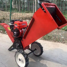 Triturador de folhas secas, picador de galhos de madeira, máquina picadora de folhas para uso doméstico pessoal thumbnail-5