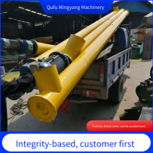 219 Diameter Fly Ash Vertical Feeder, 6-meter Long Sludge Powder Feeder, Thickened Pipe Wall Screw Conveyor thumbnail-4