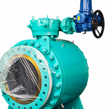 Large Caliber Electric Forged Steel Ball Valve With Hard Seal High Temperature and High Pressure Resistance A105 Material thumbnail-1