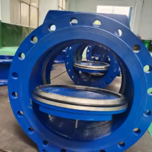 HH47H Tilting-Disc Non Return Check Valve Ductile Iron Cast Iron DN500 DN700 Flange Sewage Check Valve for Water Pump thumbnail-3