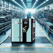 Plastic Machinery Equipment.Supporting Screw Air Compressor37KW6BAR.Silent and Energy-saving Design. thumbnail-4