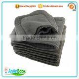 Breathable Baby Cloth Diaper Bamboo Charcoal Inserts thumbnail-3
