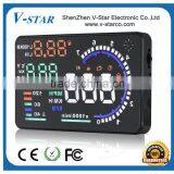 Hot Seller 2.8 Inch LED Color Screen Auto Electronics Vehicle Head Up Display Car HUD