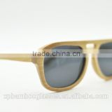 2015 new fashion handmade custom China polarized bamboo wooden sunglasses(BS1012)