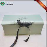 Custom Folding Shoe Box With Black Ribbon for Baby Shoes