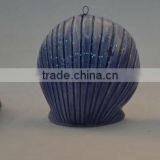 Marine Series of Embossed 3D Ceramic Home Decor Shell-shaped Pendants thumbnail-1