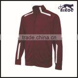 100% Polyester Fleece Maroon Tracksuit thumbnail-1