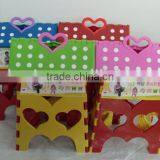 Plastic Folding Step Stool Foding Ottoman