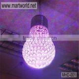 High Quality Lighting Crystal Bulb,crystal Hanging Bulb, Crystal Chandelier for Wedding Decoration(MHD-001) thumbnail-1