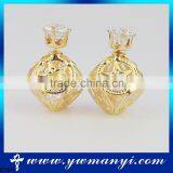 Factory Wholesale New 2016 Latest Gold Earring Designs thumbnail-2
