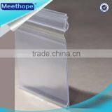 Plastic Shelf Price Label Holders Strip for Supermarket