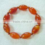 Wholesale High Quality Red Agate Beads Bracelet Jewelry thumbnail-3