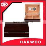 Hot Sale Custom Wood Humidor Box With a Clock