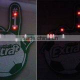 PU Sponge Foam Finger Foam Hand With LED Lights thumbnail-1