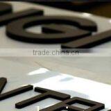 Mini Word Crystal LED Signage Small Letter Door Sign Fashionable 3D Full Lightingfor Indoor