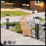 Factory Price Stainless Steel Led Courtyard Lamp Outdoor Solar Led Garden Lamp