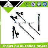 Three Section Carbon Fiber Aluminum Nordic Walking Stick,waikong Canes