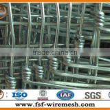 High tensile strength Steel wire plain weave galvanized field fence