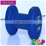 High Quality Finished Colorful Vinyl Dipping Woman's Dumbbells Female Loved Exercise Dumbbell thumbnail-6