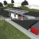 New Design ETFE Economical Toll Stations Membrane Structure With Self-cleaning thumbnail-1