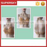 K-58 Sexy Hand Crochet Knitting Bikini Swimwear Classic Knit Crochet Sexy Ladies Women Knti Beach Bustier thumbnail-3