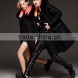 Wholesale Mens Black Yellow Winter Goose Down Jacket thumbnail-4