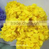 Fashion Cheap Wholesale Factory Direct Artificial Flower Blue Dried Hydrangea