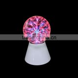 Peace Plasma Ball 5 inch with Touch and Sound Responsive Light