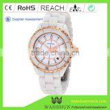 WAH SHUN Newest Ladies Luxury Watches Water Resistant Ladies Ceramic Watches thumbnail-1