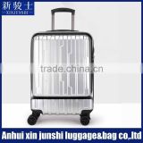 Fashion Hard Trolley Luggage Suitcase With Open Bag