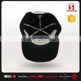 6 Panel Cotton Simple Snapback 3D Embroidery Cap With Printing Inner Bordering thumbnail-3
