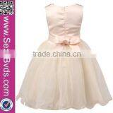 Little Queen Flower Girl Dress Girl Party Wear Western Dress Baby Girl Princess Dress 2016 thumbnail-5