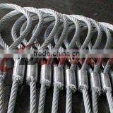 Dawson Galvanized Steel Wire Ropes Spliced Soft Eye Lifting Slings thumbnail-3