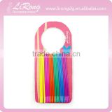 Pink Paper Box with Colourful Bobby Pins