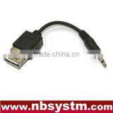 Usb Female to 2.5mm Male