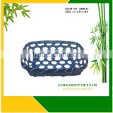 Knitting little plastic tray, bamboo tray made in VietNam