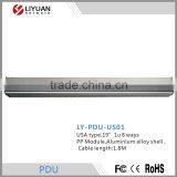 LY-PDU-US01 Original USA Type Aluminium Alloy Shell PDU