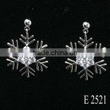 New Arrived Snowflake Shape Fashion Brass Jewelry Set thumbnail-3