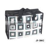 JIRONG PP Non Woven Customized Print Women Handbags Cosmetic Bag Gift Lunch Bag DM42 thumbnail-1