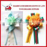 2015 Handmade Various Type of Satin Ribbon Flower Rosette/award Ribbon Rosette thumbnail-5