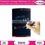6 Colors Digital Drawing and Graphics Tablets 12" LCD Writing Tablet Electronic Writing Board E-Writer for Kids