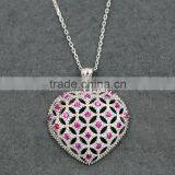 China Shenzhen Wholesale Fashion Jewelry,Sweet Heart Fashion Crystal Pendant thumbnail-5