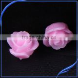 Bulk sale 12mm Resin artificial pink flowers beautiful 12mm rose resin flower For Jewelry & Phone Case & Nail Art -zhiya factory